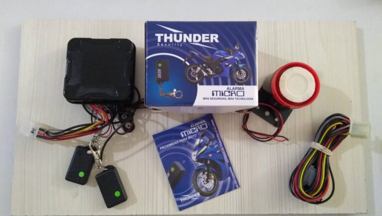 Alarma Micro thunder para moto